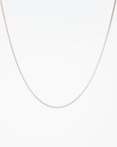 Chaîne or blanc 18K